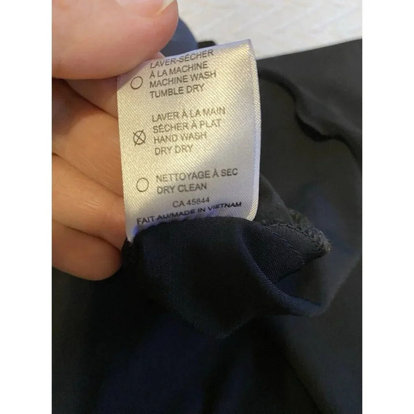 Concubine Women’s Long Black Lace Top Sz L Whimsigoth Witchy Artsy Stretchy Slim - Picture 11 of 13